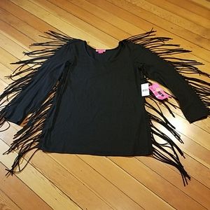 NWT Betsey Johnson Long Sleeve Tee Dress